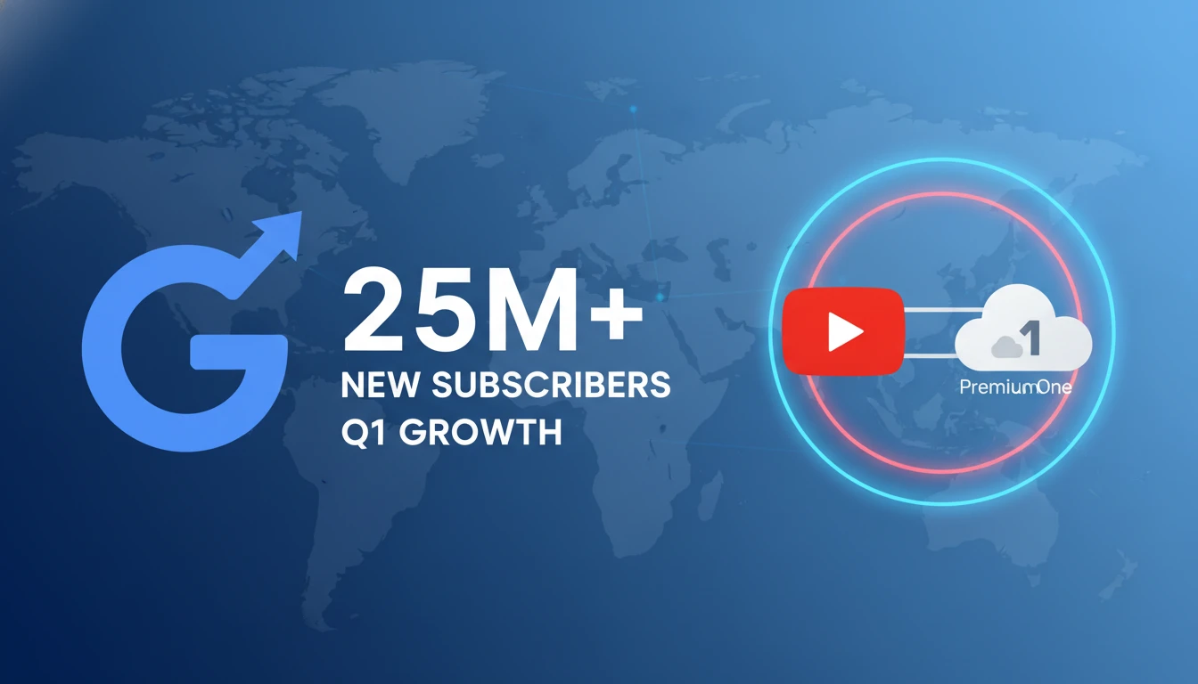 Google Tăng 25 Triệu Thuê Bao Q1 Nhờ YouTube, Google One