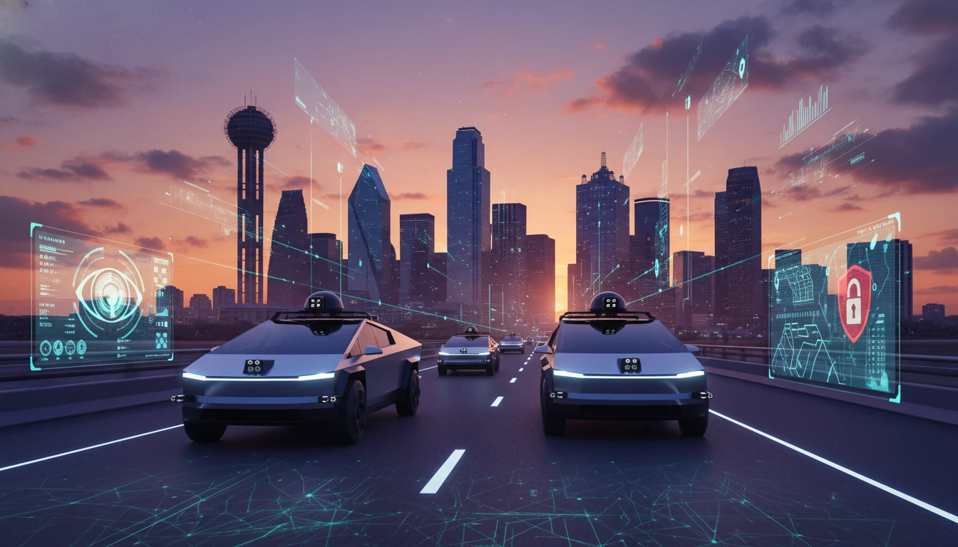 Tesla Robotaxi mở rộng dịch vụ đến Dallas và Houston